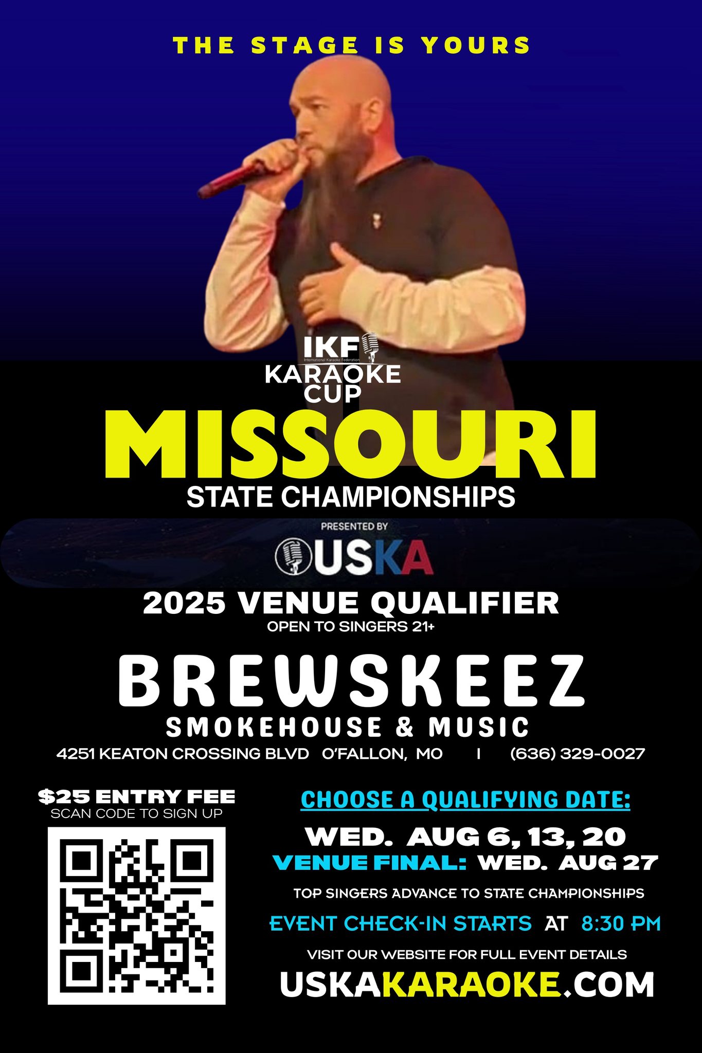 USKA / IKF KARAOKE CUP CONTEST - BREWSKEEZ