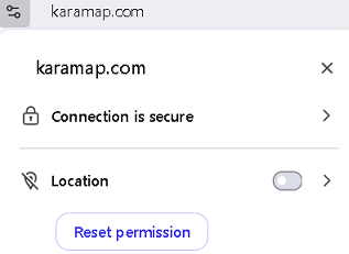 Browser Location Permission Example