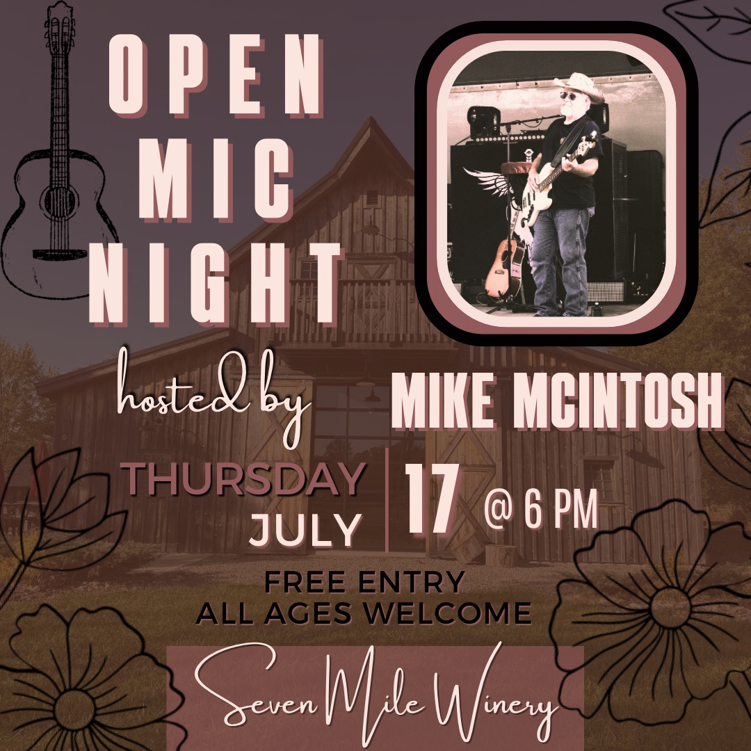 Open Mic Night - July!