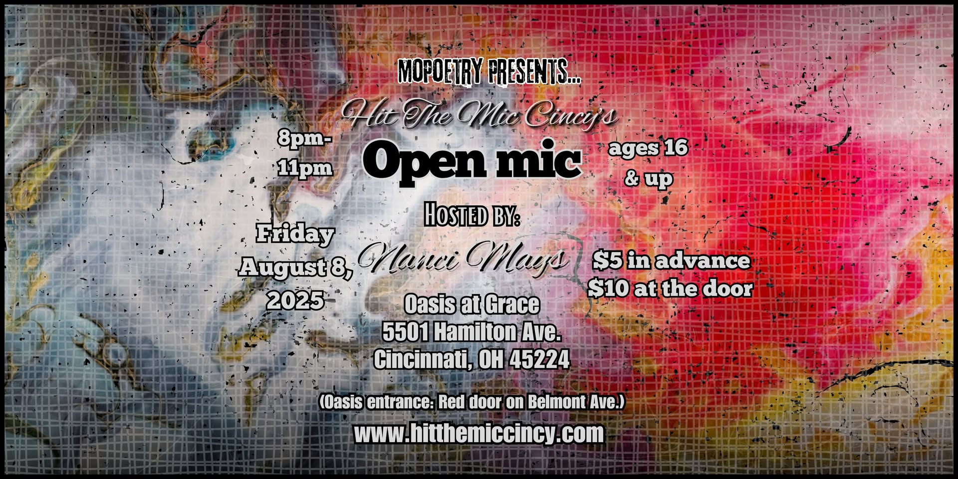 MoPoetry Phillips Presents: Hit The Mic Cincy's Open Mic
