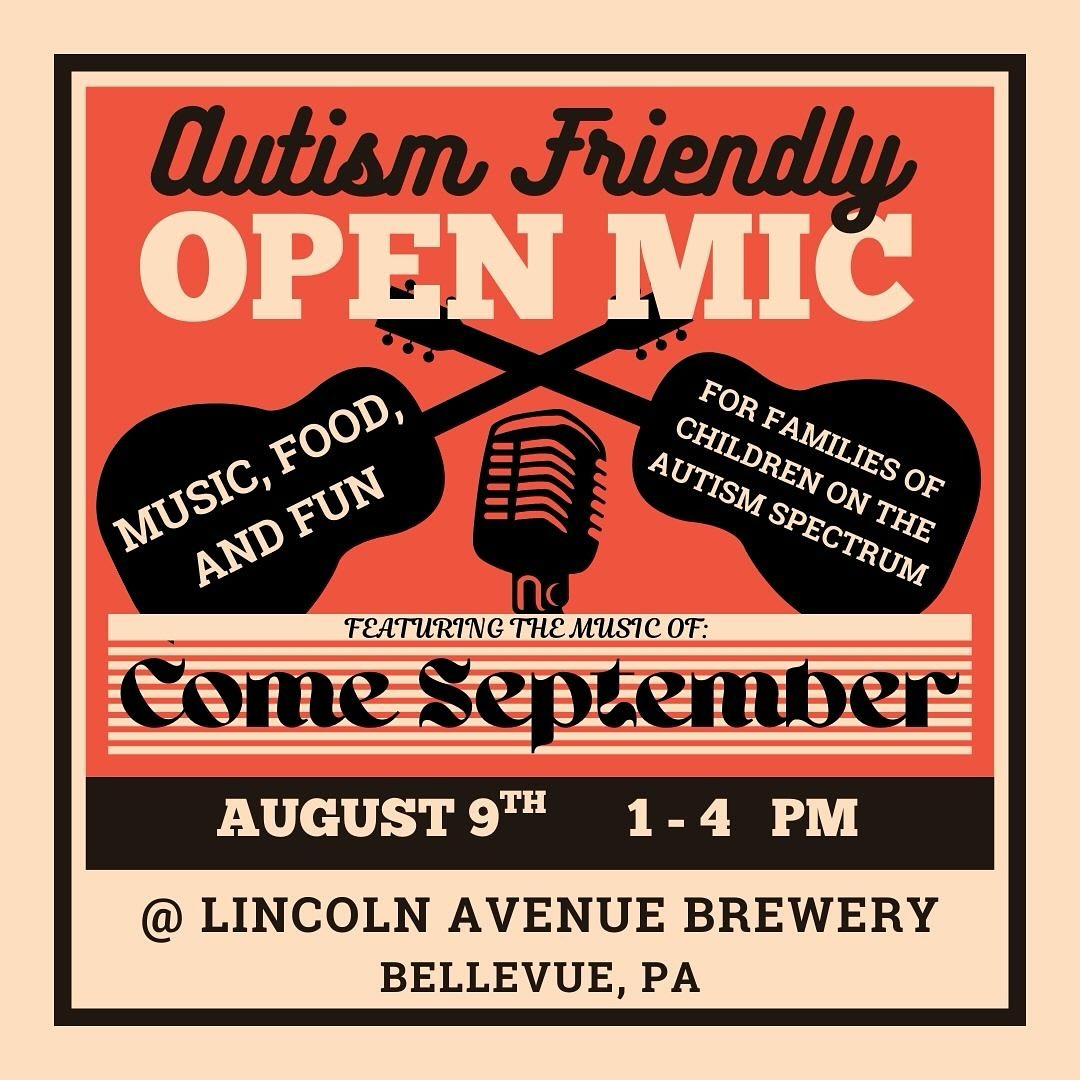 Autism Friendly Open MIC @ Lincoln Avenue Brewery