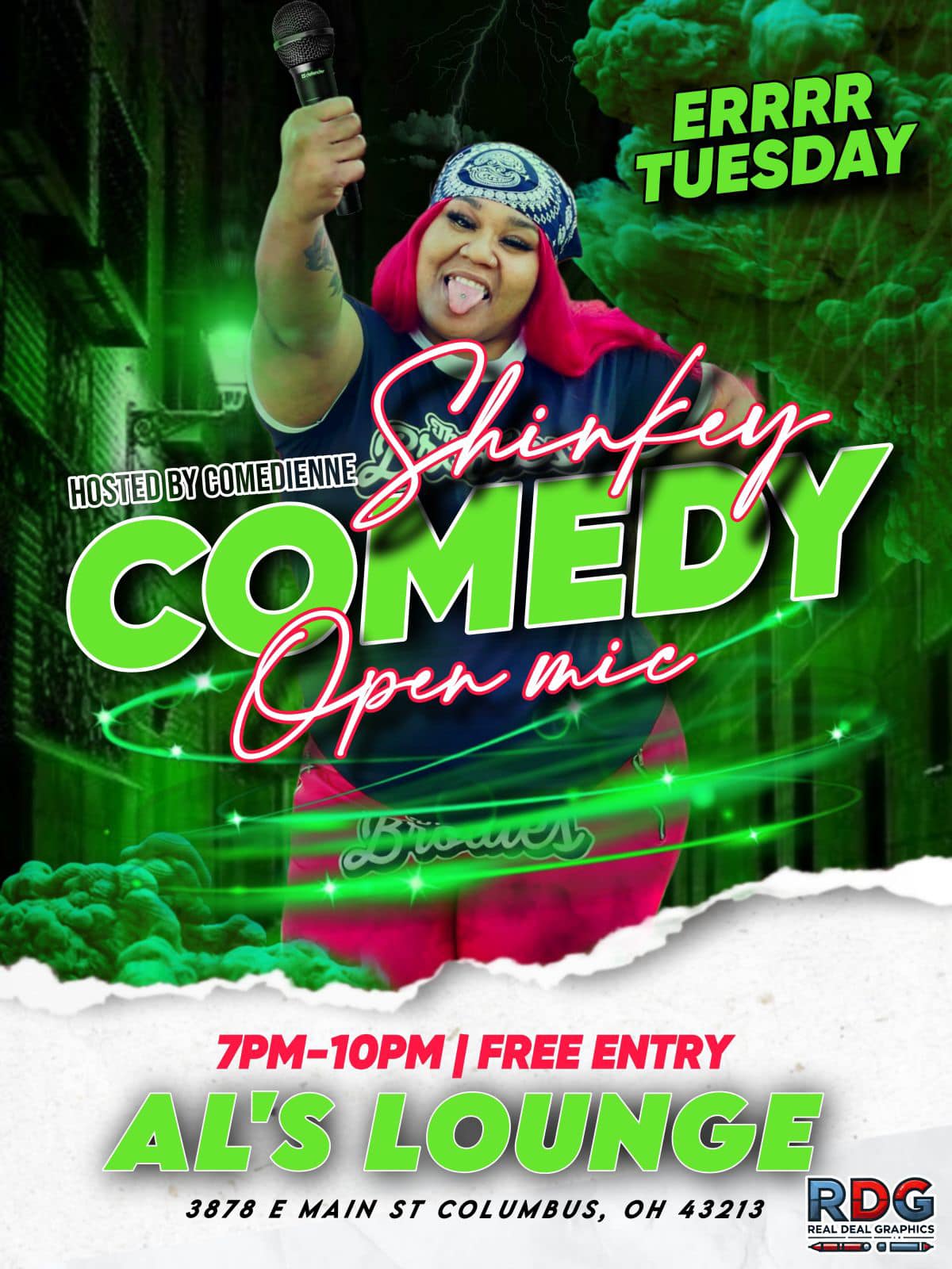 Shinkey’s open Mic