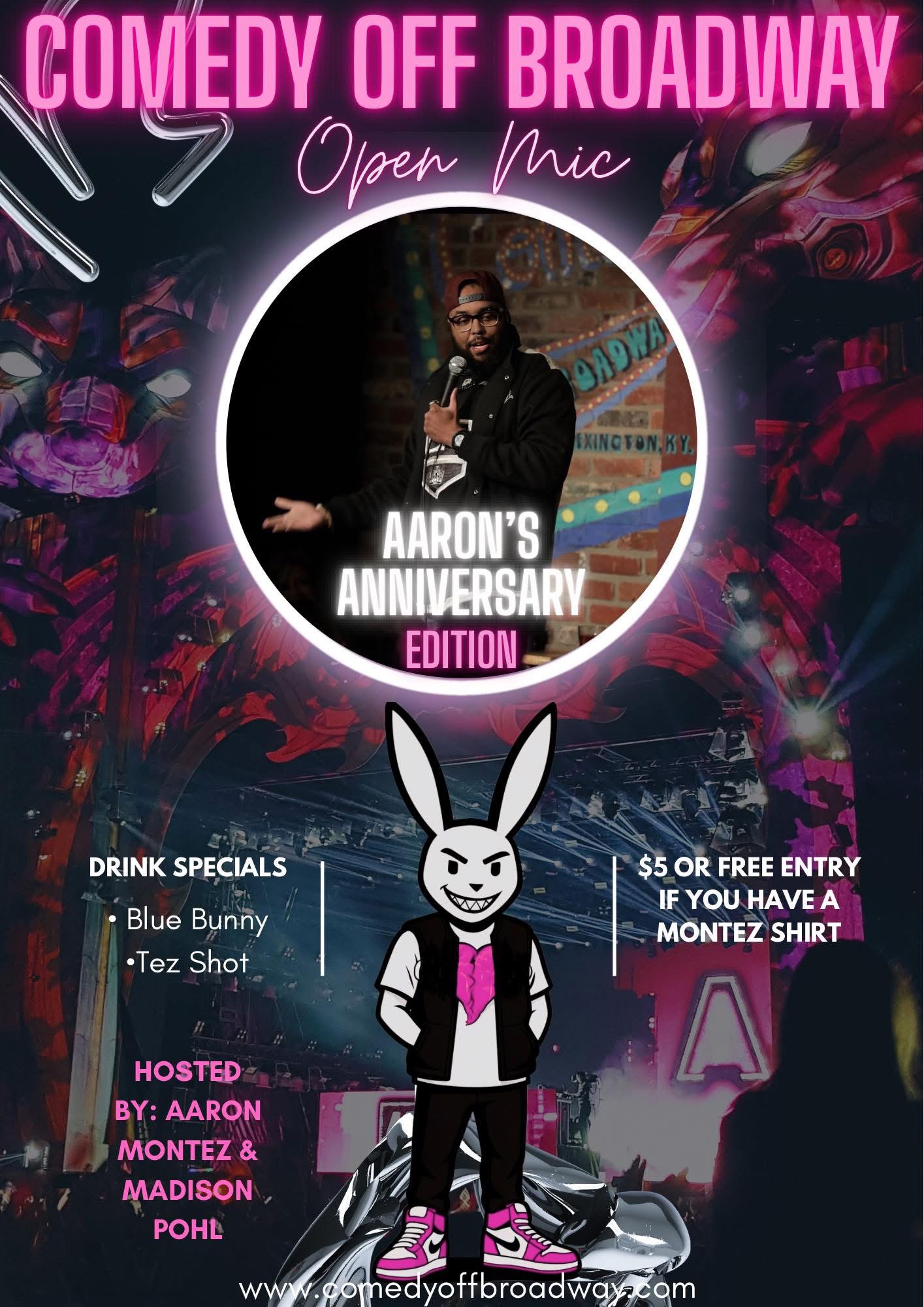 AArons ANNIVERSARY MIC
